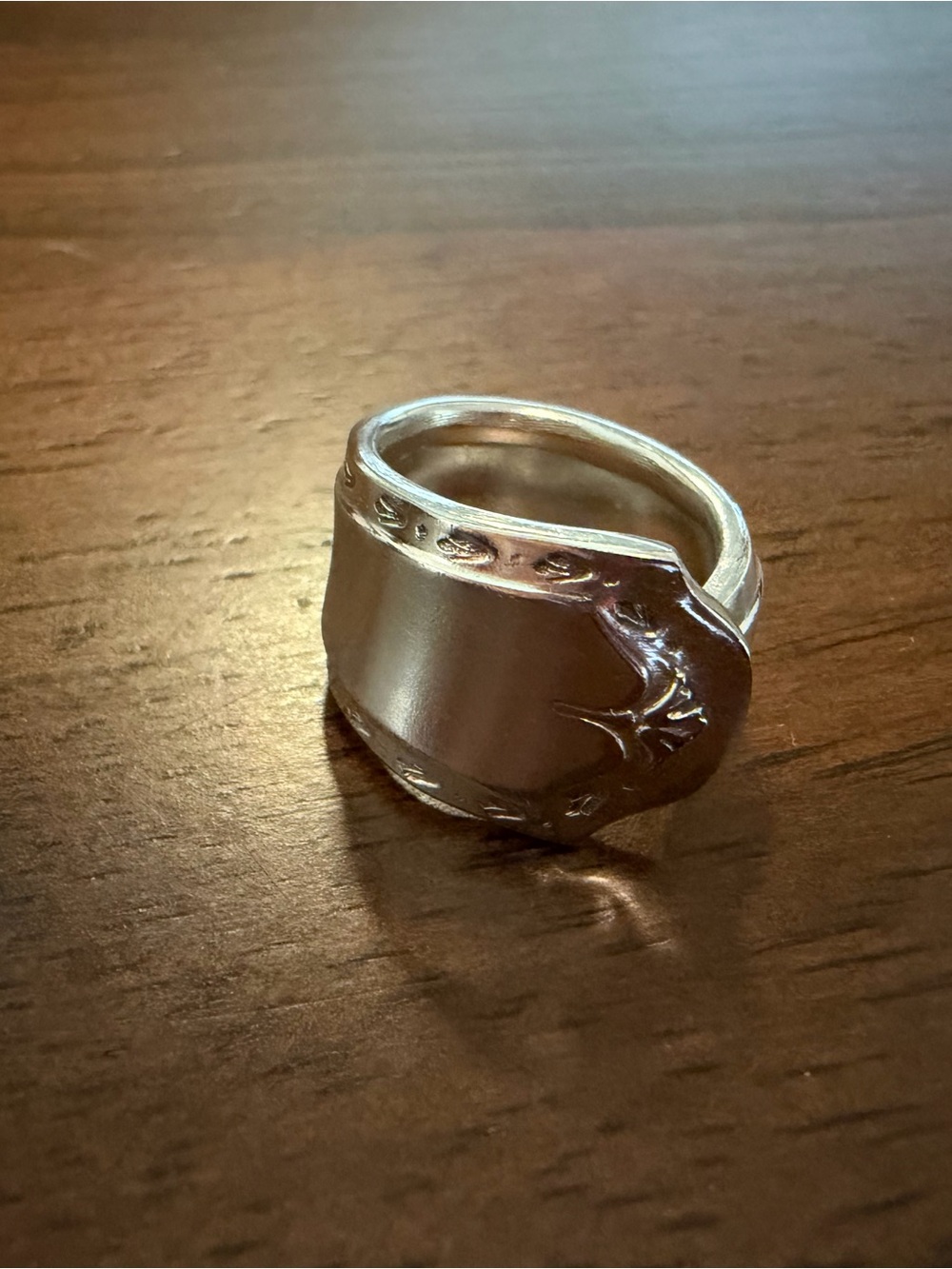Handmade Spoon Ring - Picture 5 of 11
